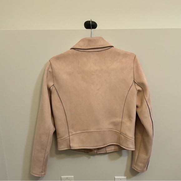 Dynamite Faux Suede Moto Jacket EUC - Picture 5 of 5